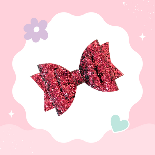 Jewel Burgundy XL Bow