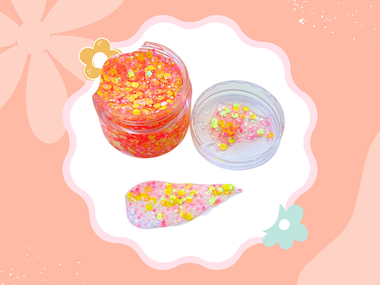 Spring Glitter Hair Gel