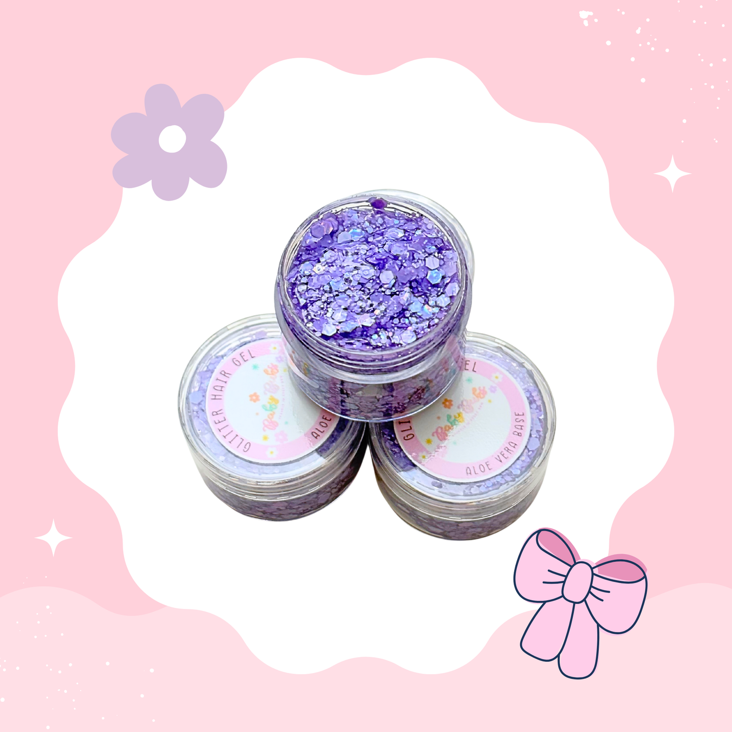 Mystery Saja Glitter Hair Gel