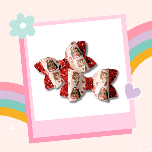 Princess Roses Piggy Set