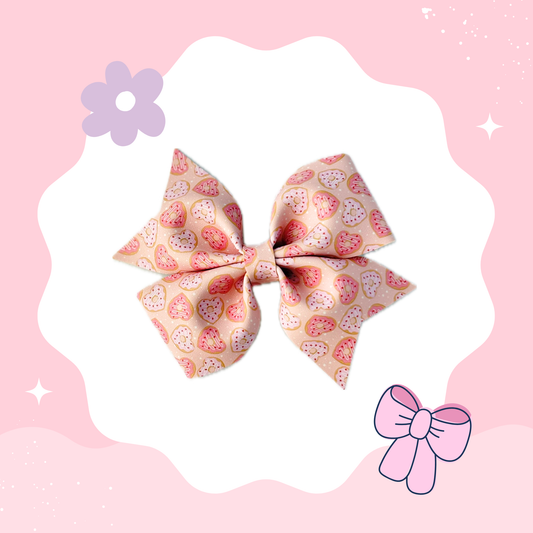 Heart Donuts XL Bow