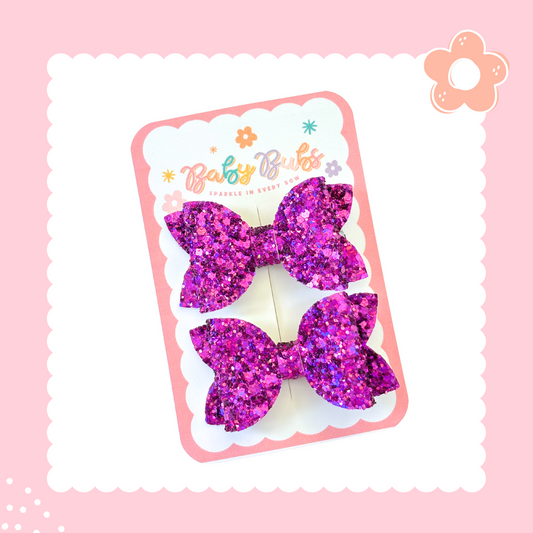 Jewel Purple Piggy Set