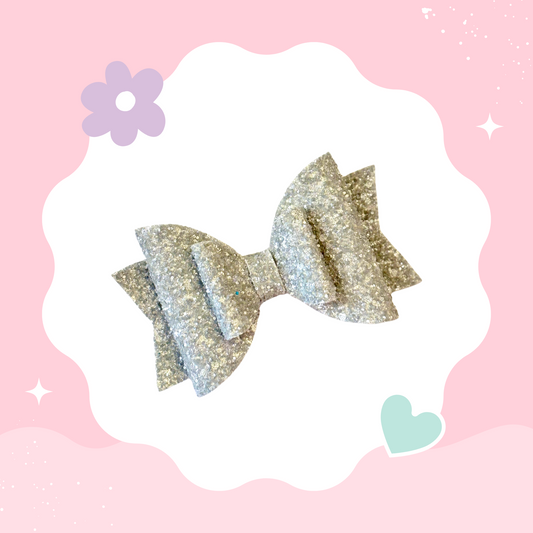 Crystal Grey XL Bow