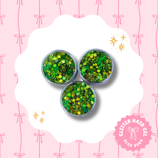 Cactus Glitter Hair Gel