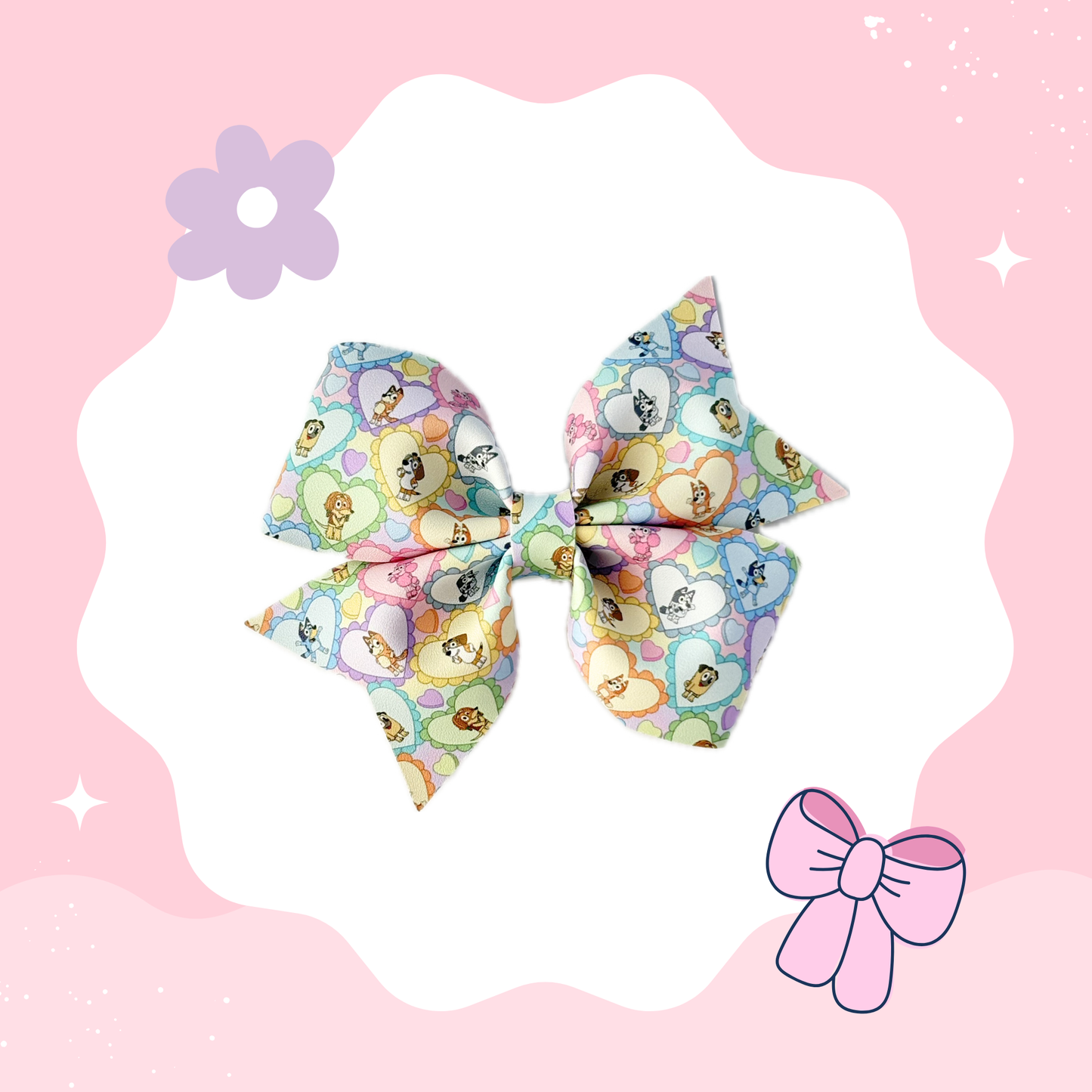 Sweetheart Bluey XL  Bow