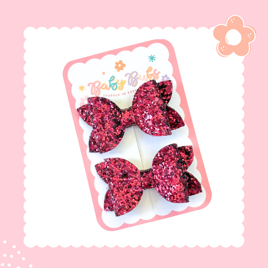 Jewel Burgundy Piggy Set