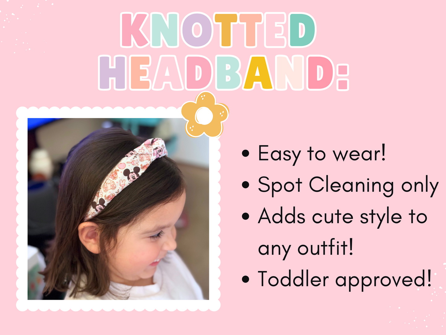 X's & O's  Knotted Headband