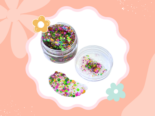 Mardi Gras Glitter Hair Gel