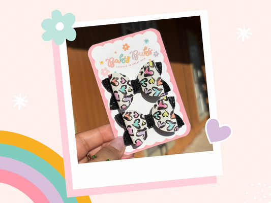 Rainbow Love Piggy Set