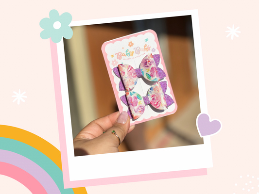 Floral Piggy Set