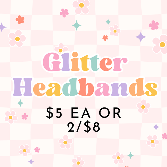 Glitter Headbands