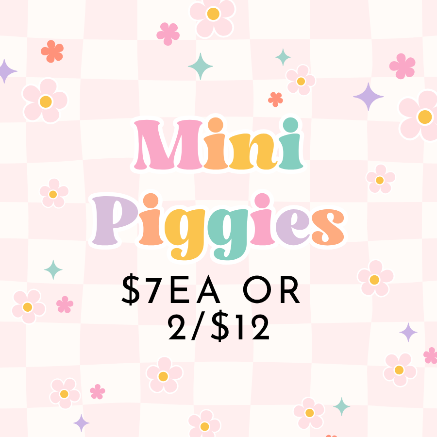 Mini Piggy Sets